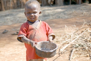The children in Uganda are running out of food!