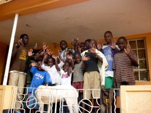Children at one of the CHRF Supported Homes and Orphanages in Uganda! 