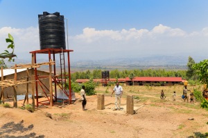 A Great New Look at a Brand New Water take in Burundi! Now providing clean water for needy children and their families! 