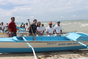 This boat purchased by CHRF will help feed many children for the weeks, months perhaps even years to come! 