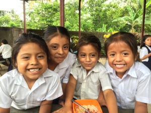Just a few of the beautiful faces that we are helping to feed in Nicaragua! 