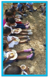 One small photo of our new feeding program in Honduras. 